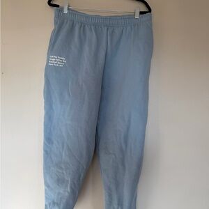 Call Her Daddy Sweatpants Blue Graphic womens size 2XL barstool sports thick